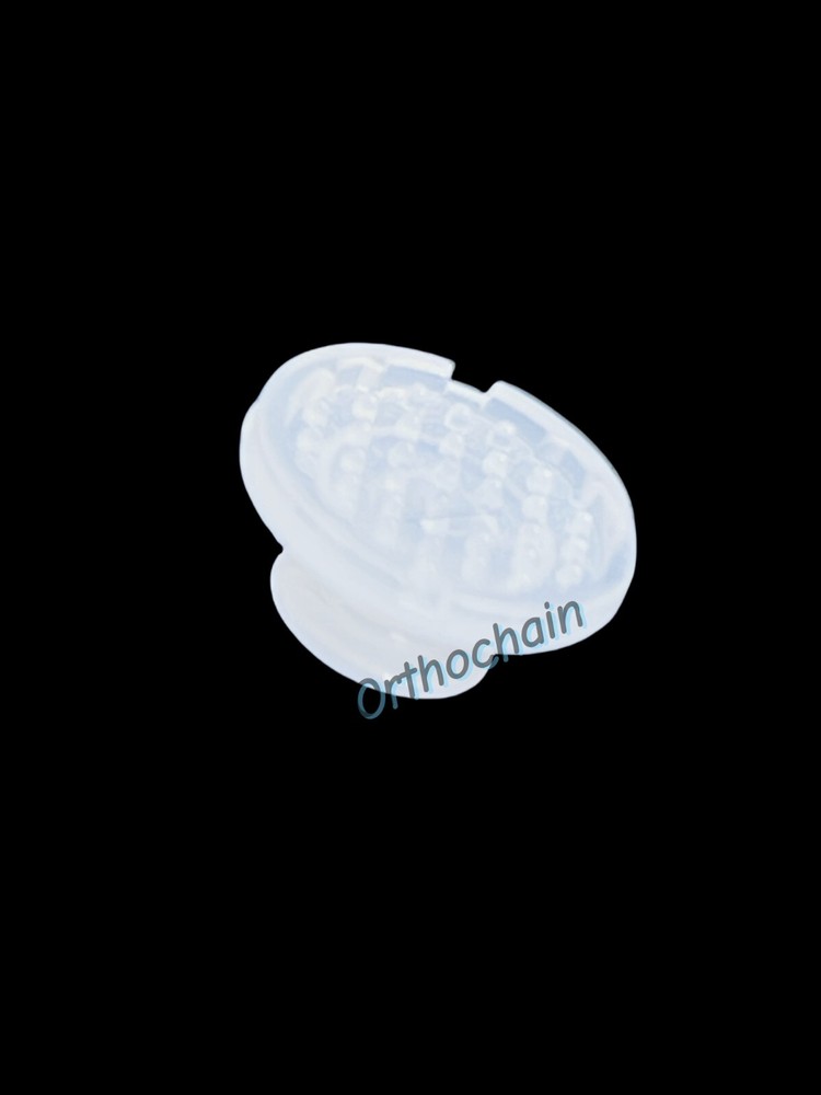 Orthodontic Composite buttons Poly Clear Aligner buttons Ceramic hook tube 10pcs