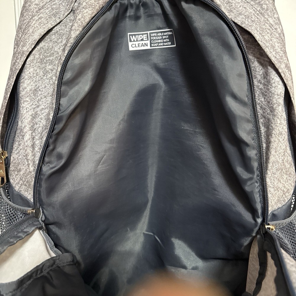 Adidas Backpack Charcoal Load Spring HUGE CAPACITY XL School Bag Pristine