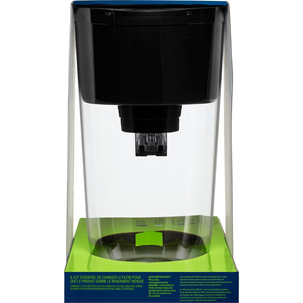 Brita Tahoe Pitcher with Elite Filter - Black