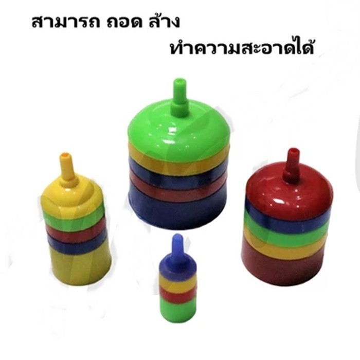 Rainbow color plastic air stone diffusion removable cleaning aquarium equipment
