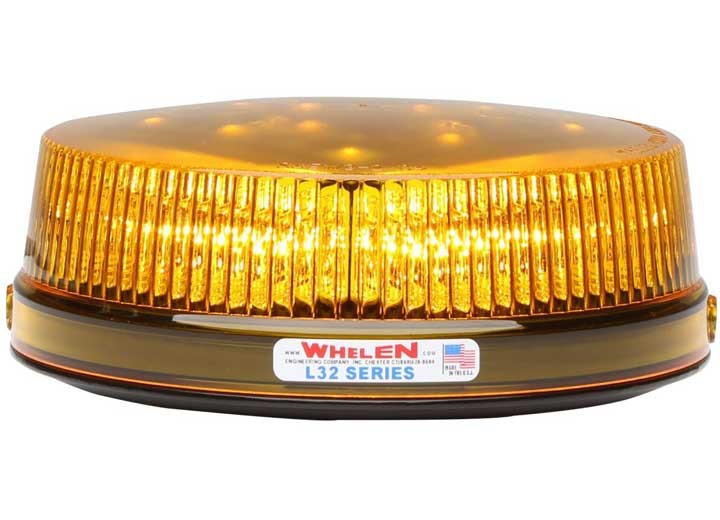 Whelen L32LAF LED Beacon SAE Class 1 Permanent (Amber)