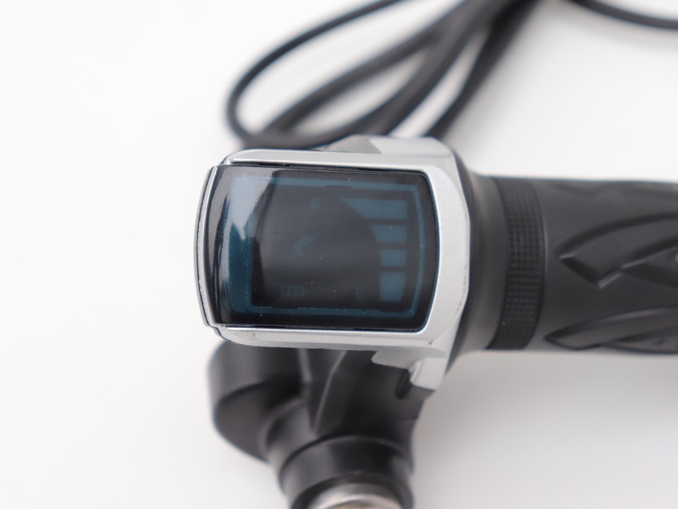 24V electric scooter throttle handle with keylock power indicator light