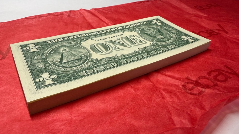 $1 Silver Certificate 1957 One Uncirculated Gradable Sequential Note Perfect UNC