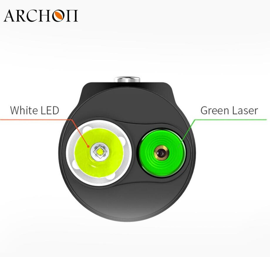 Archon J2 Green Laser Light Professional Diving Training Instructor Flashlight