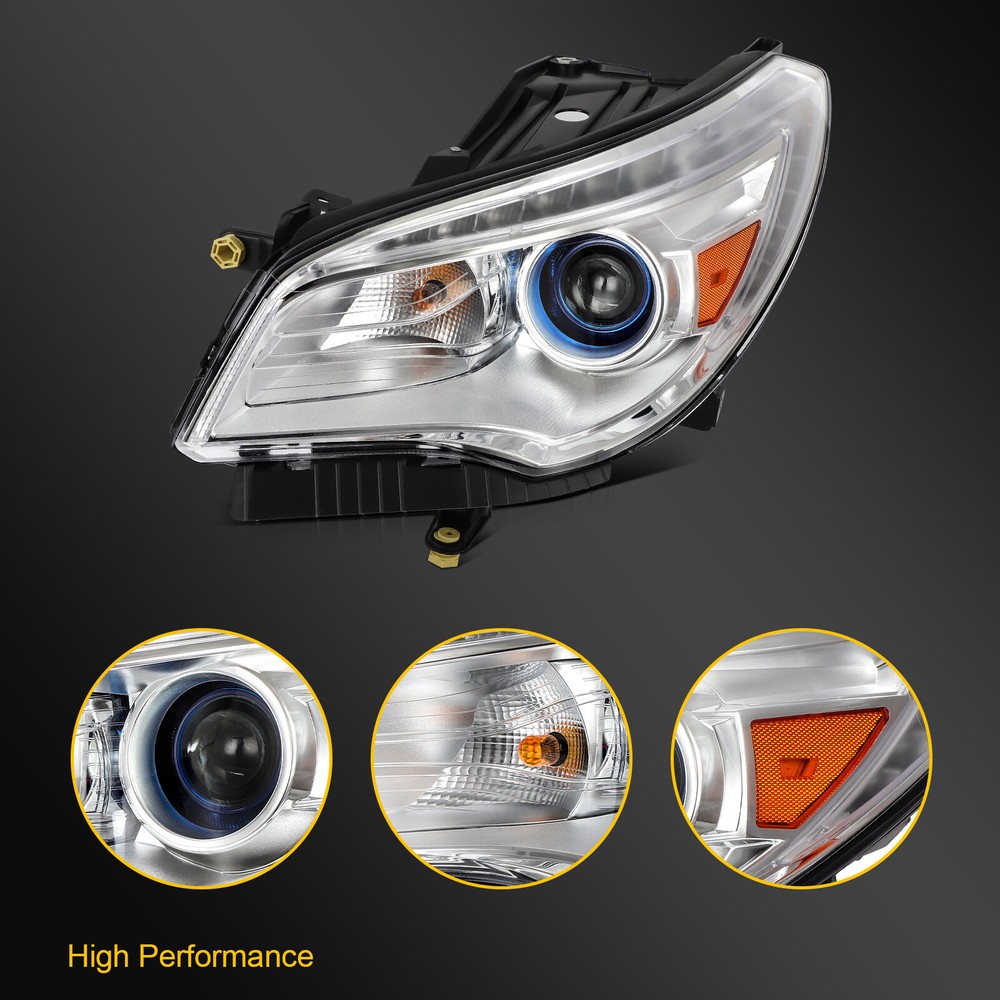 Left Side [LED DRL] Headlight Assembly For 2013-2017 Buick Enclave HID/Xenon