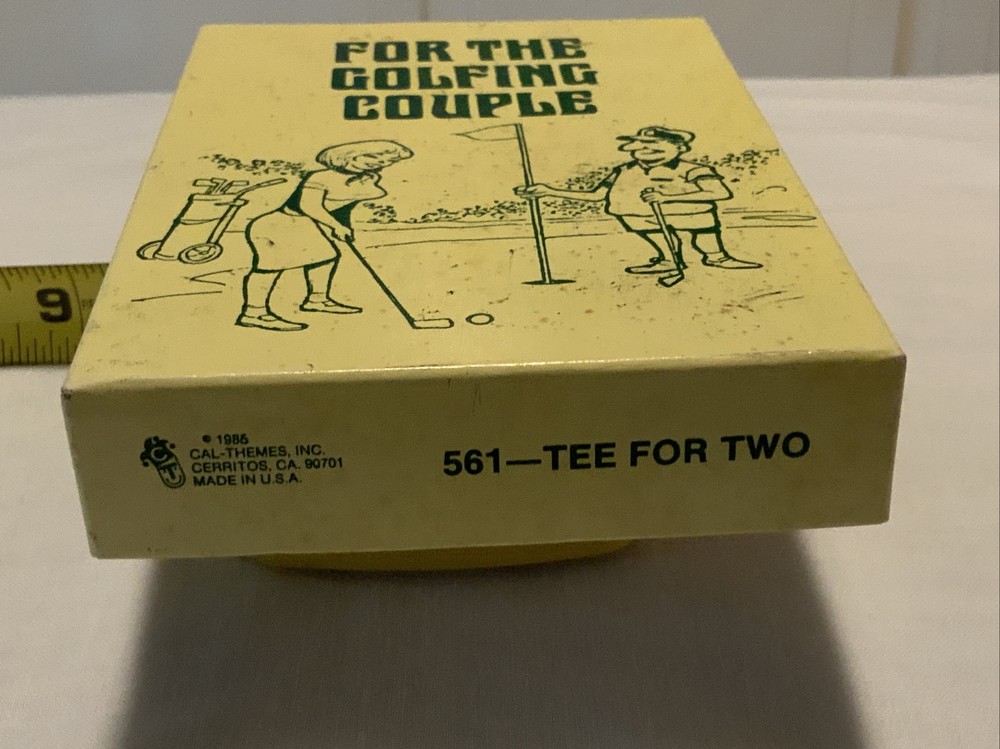 Gag Gift For Golfing Couples (Tee For Two)