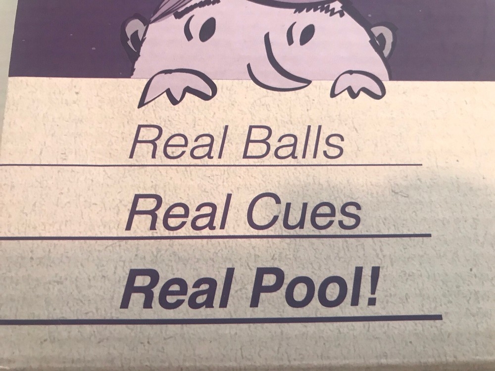 Mini Pool Table, Tabletop Billiards 14 X 9.5 in.