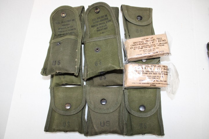 US Military Isue Vietnam Era Canvas First Aid Compass Pouch Second Pattern Gen 2