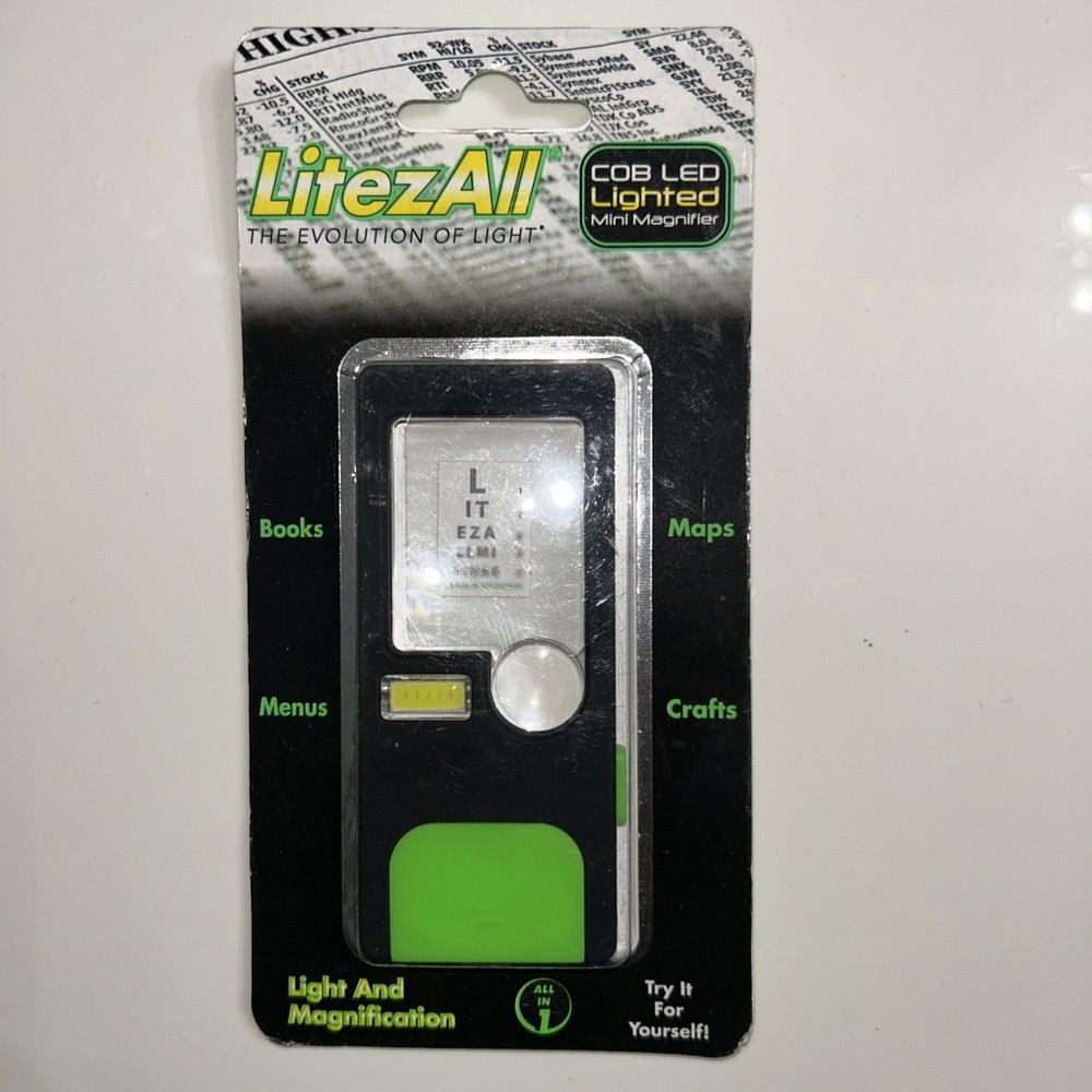 Promier LitezAll COB LED Lighted Mini Magnifier