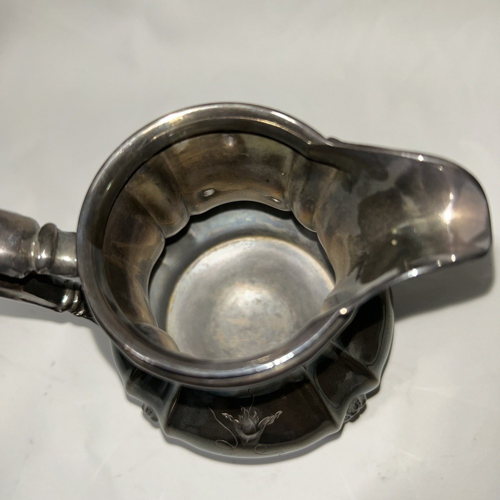 F.B. Rogers Silver Co # 1206 creamer silverplated