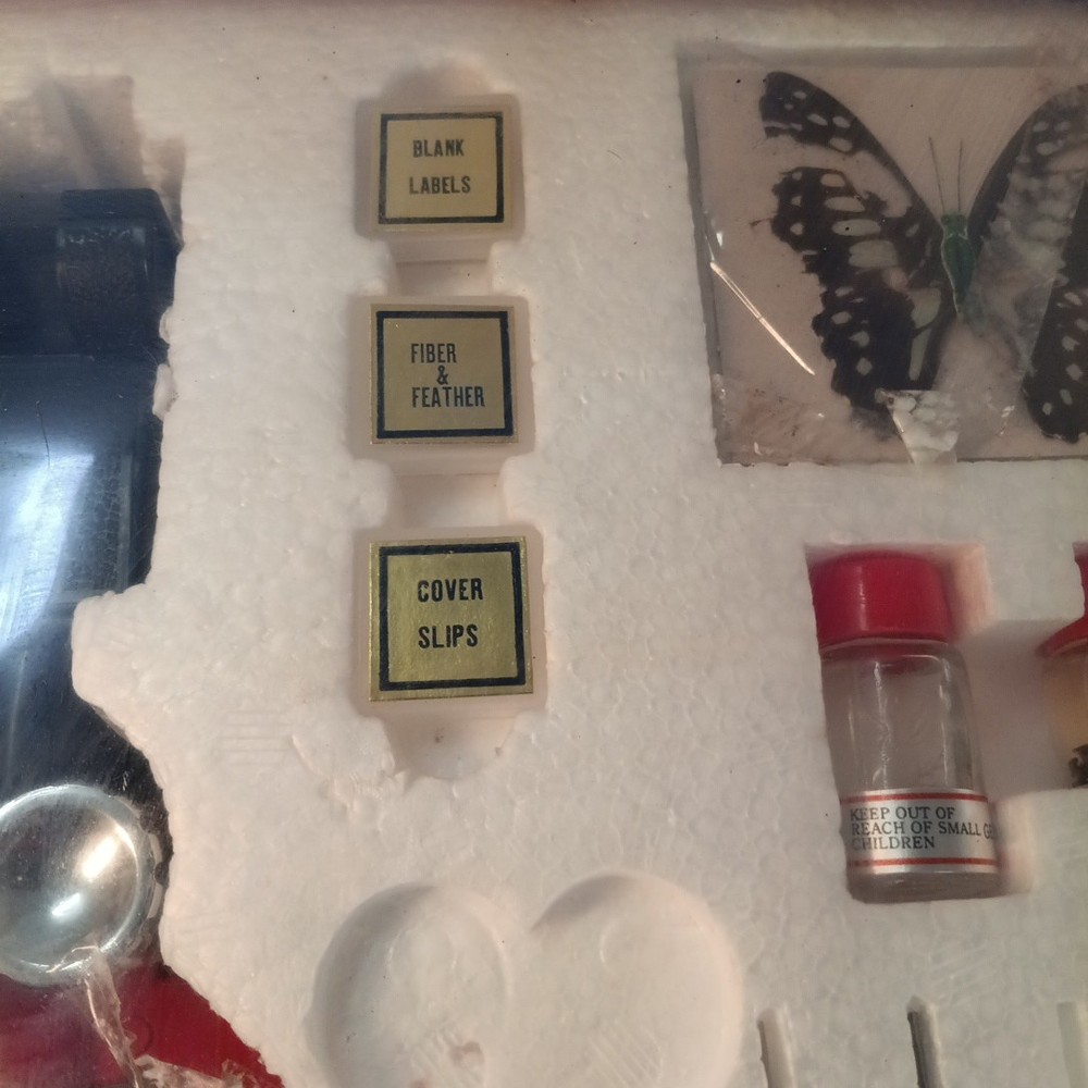 Tasco 5 Way Microscope Incomplete Set