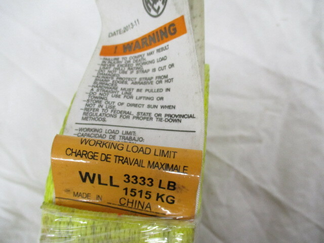 Ancra Strap 2" x 27' With Flat Hook (41659-10-27)