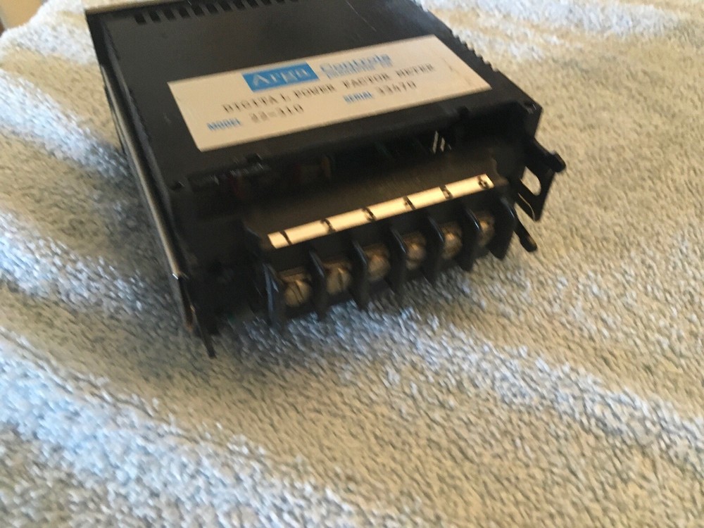 Arga Controls 22-310 Digital Power Factor Meter Panel Mount BinAR6