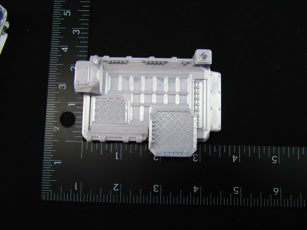 Hover Mover Mining Construction Equipment Scenery Scatter Terrain 3D Printed