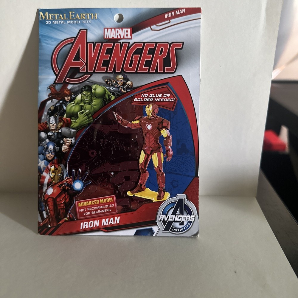 Avengers Iron Man 3D Metal Model #MMS322