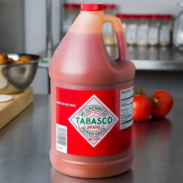TABASCO 1 Gallon Original Hot Sauce