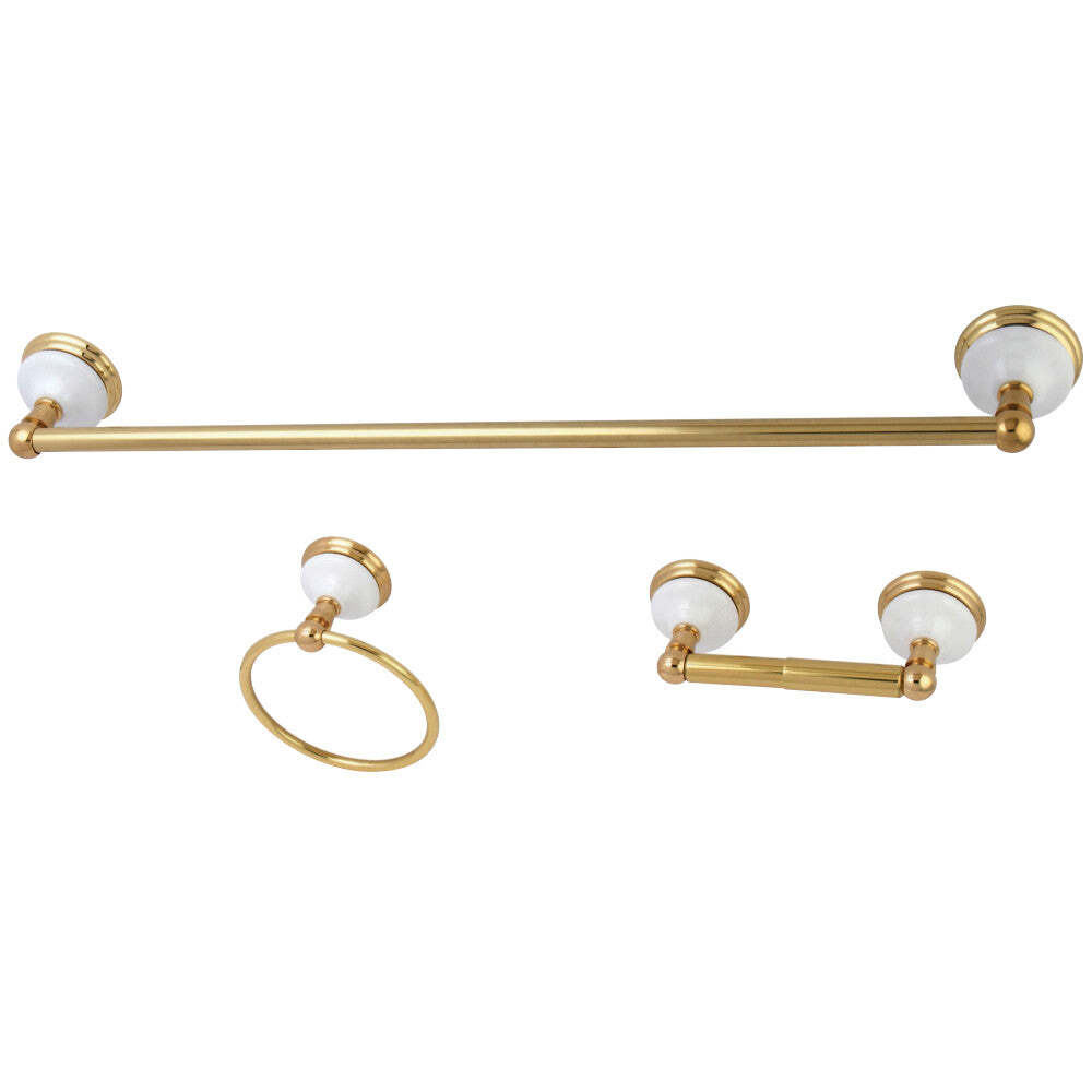 Kingston Brass Victorian 3-Piece Bathroom Hardware