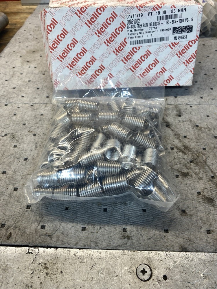 Helicoil 1/2-13 Insert 50 Pieces