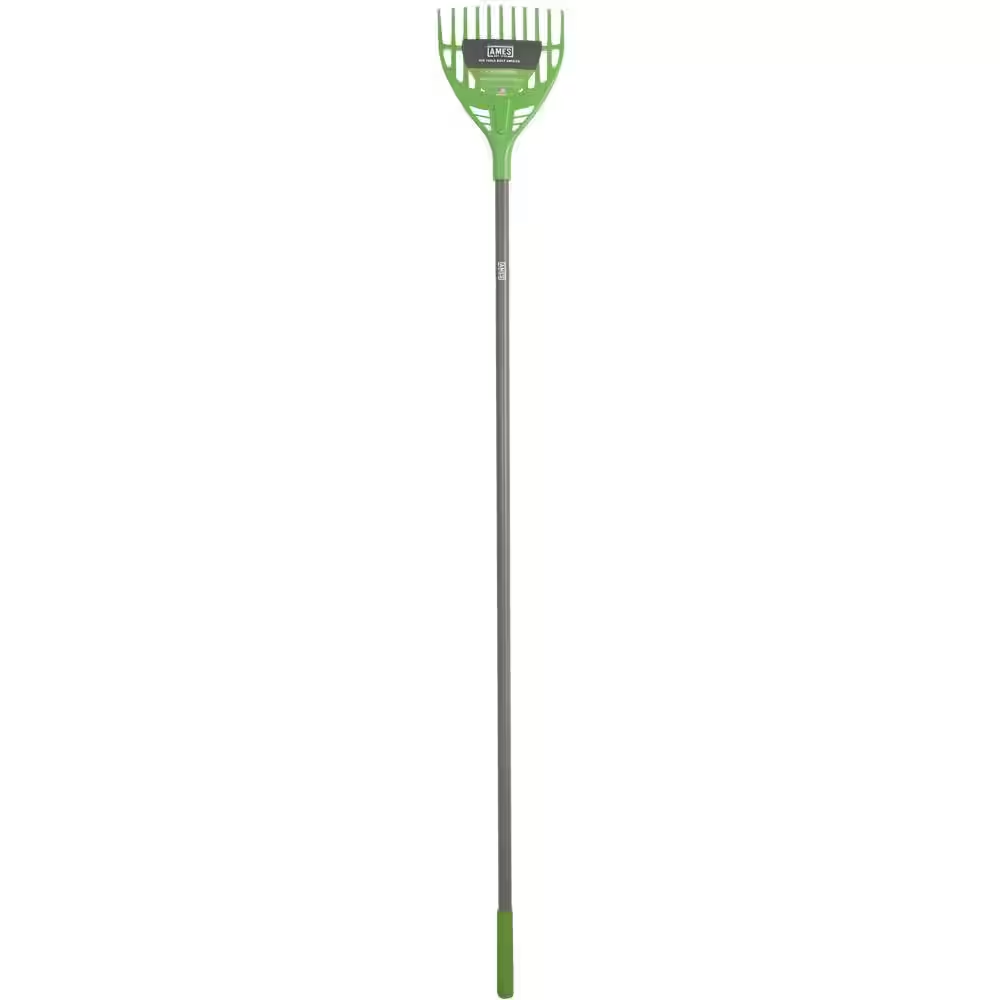 60 In. Handle Collector 8 In. Poly Shrub Rake