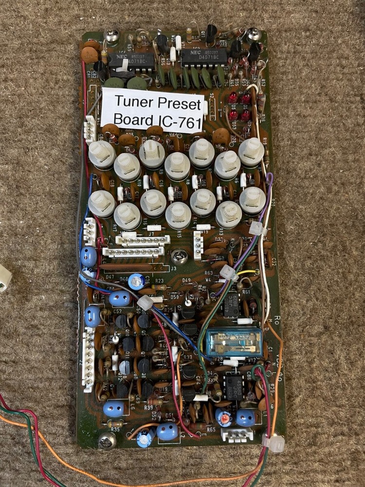 Icom IC-761 Tuner Control board