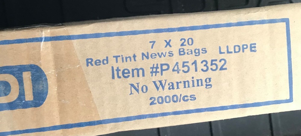 Large Plastic Newspaper Bags