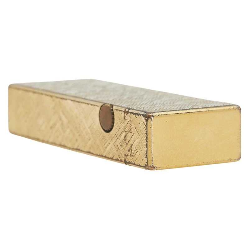 DUNHILL ROLLAGAS GOLD PLATED LIGHTER TESTED