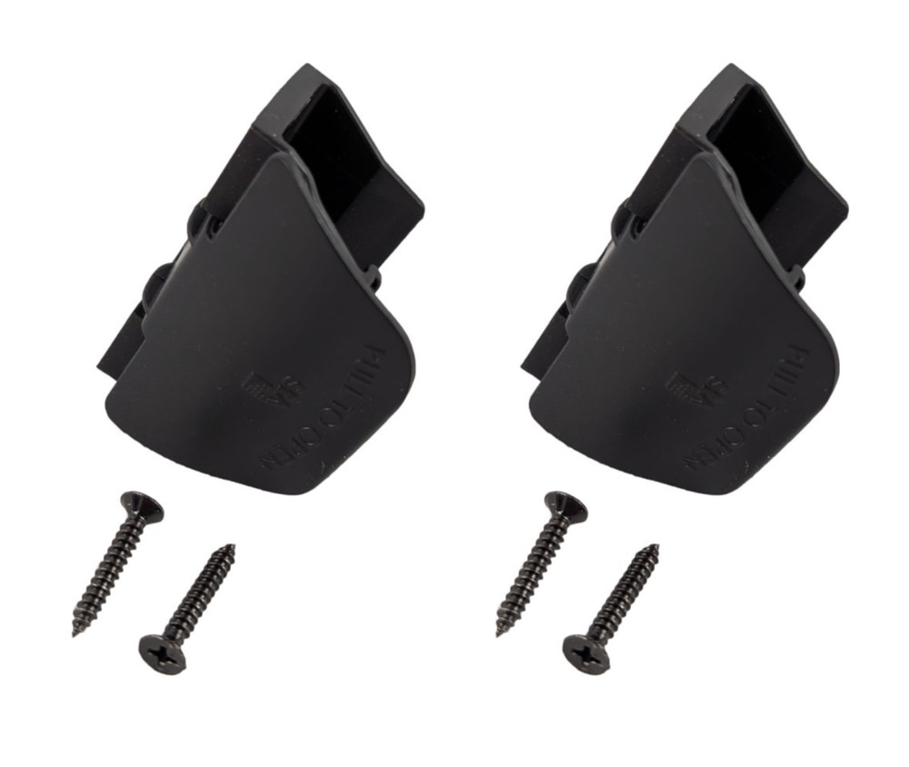 2 RV Mirror Door Latches Closet Wardrobe Sliding Doors Catches RV Camper Trailer