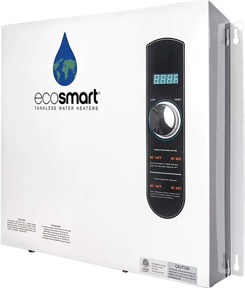 EcoSmart 36kW 240 Volt Electric Instant On Demand Tankless Water Heater 36 kW