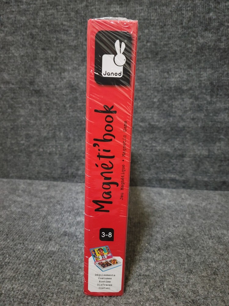 Janod Magnetic Book 36 Magnets