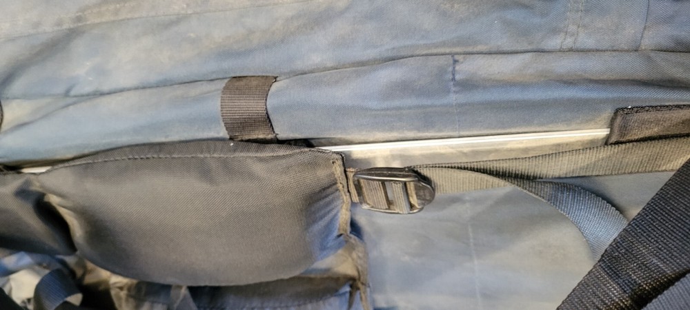 Camp Trails Gray/Black Internal Frame Backpack Padded Adjustable Nylon