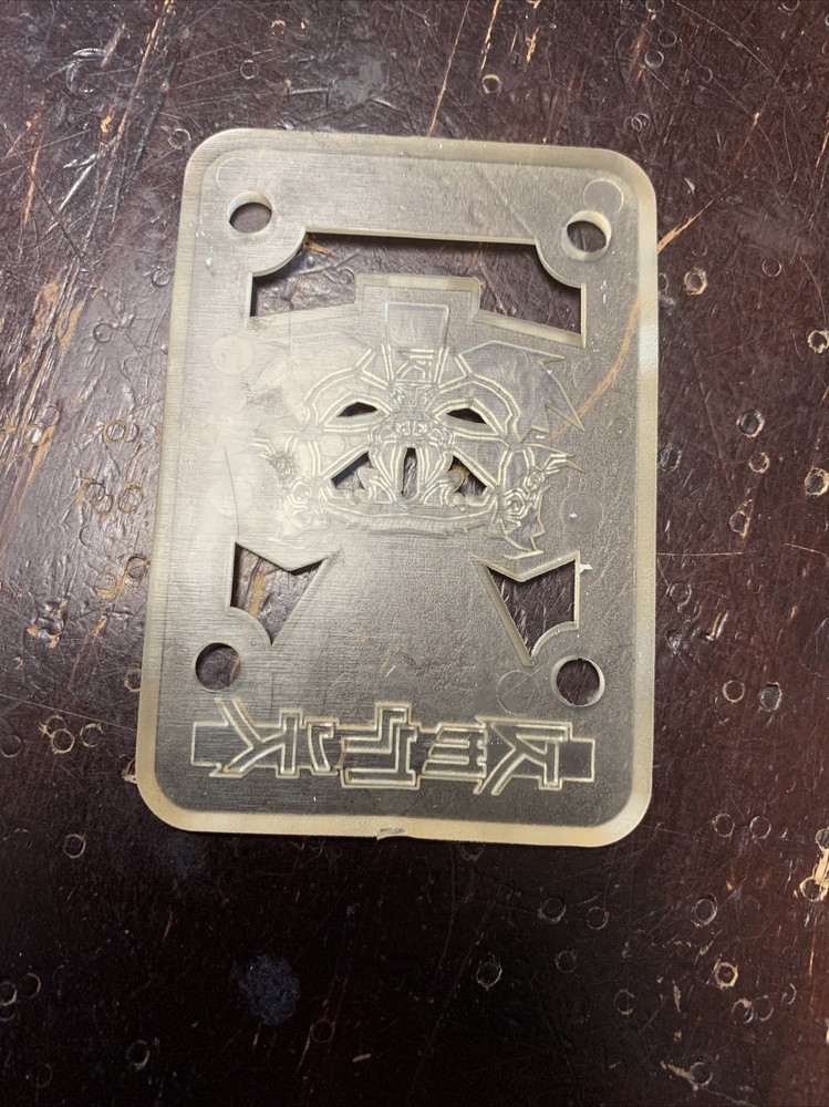 Vintage Rellik Skateboards 3mm Clear Shock Pad
