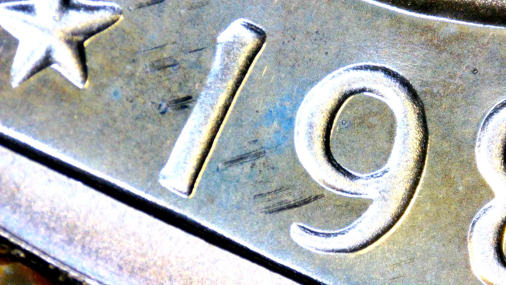 1981 S-PROOF SUSAN B. ANTHNY TYPE2- WIDE RIM=140