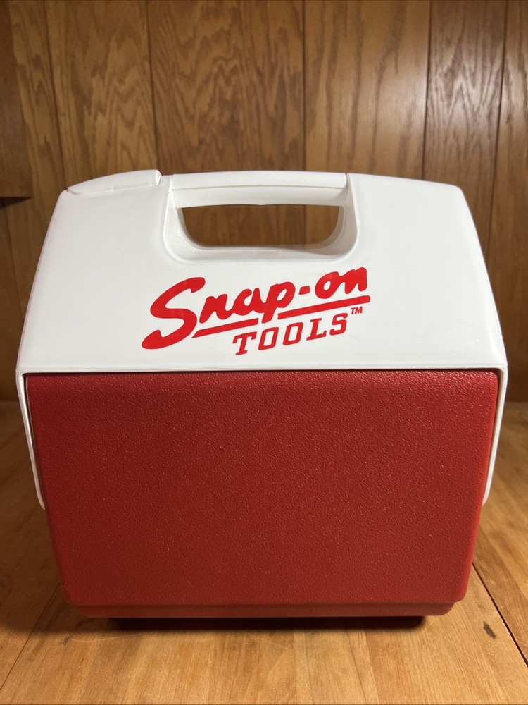 Igloo Playmate Snap-On Tools Cooler Red White Lunch Box Free Ship