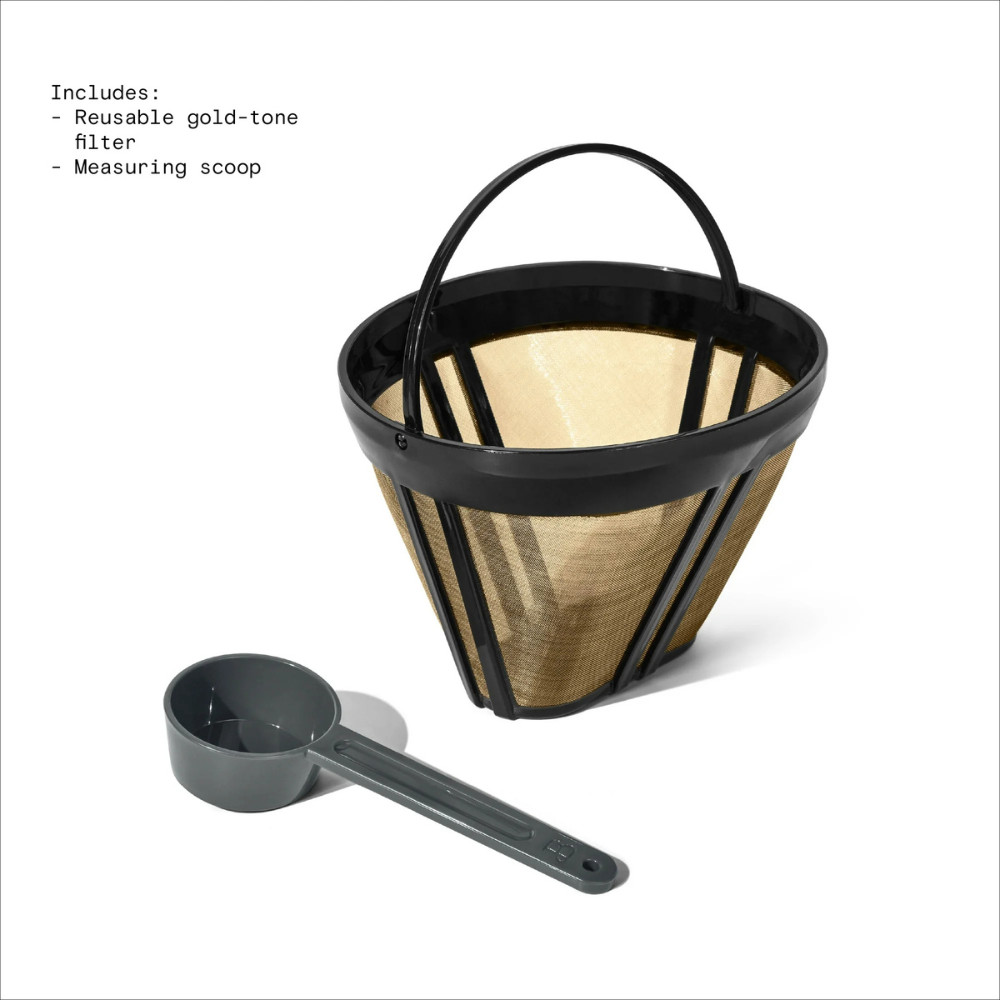 Beautiful 12-Cup Programmable Coffee Maker White Icing by Drew Barrymore Modern