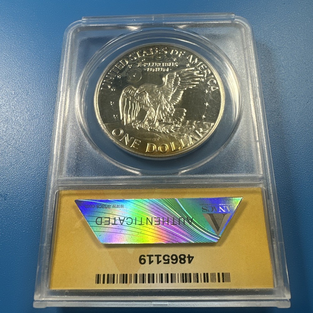 1971-S Eisenhower Silver Proof Dollar - ANACS PF67 DCAM (E902)