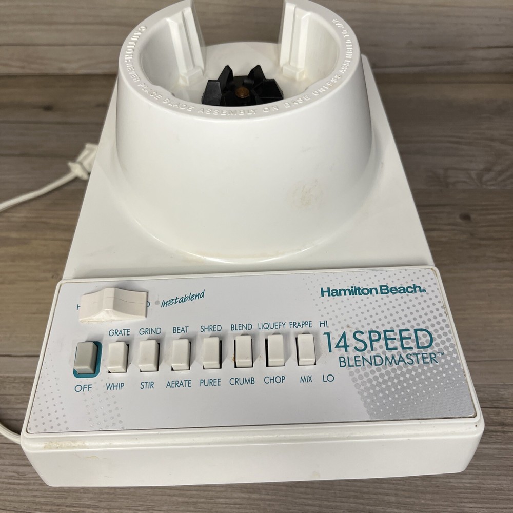 Vintage Hamilton Beach Blend master Blender Model 54205 Replacement Motor Tested