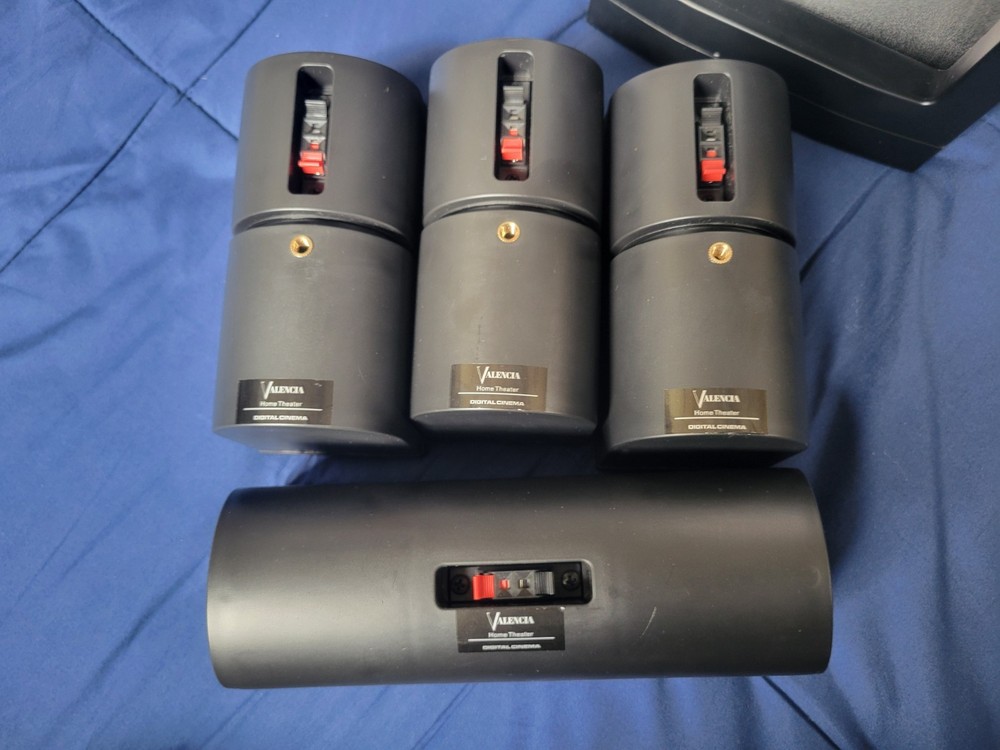 VALENCIA Home Theater 1 Speaker is Missing working used