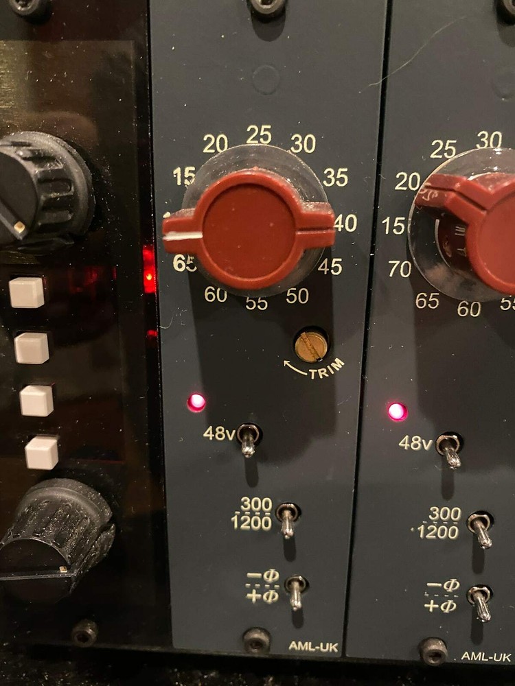 AML EZ 1073 Class A Mic Preamp Carnhill Transformers EZ1073