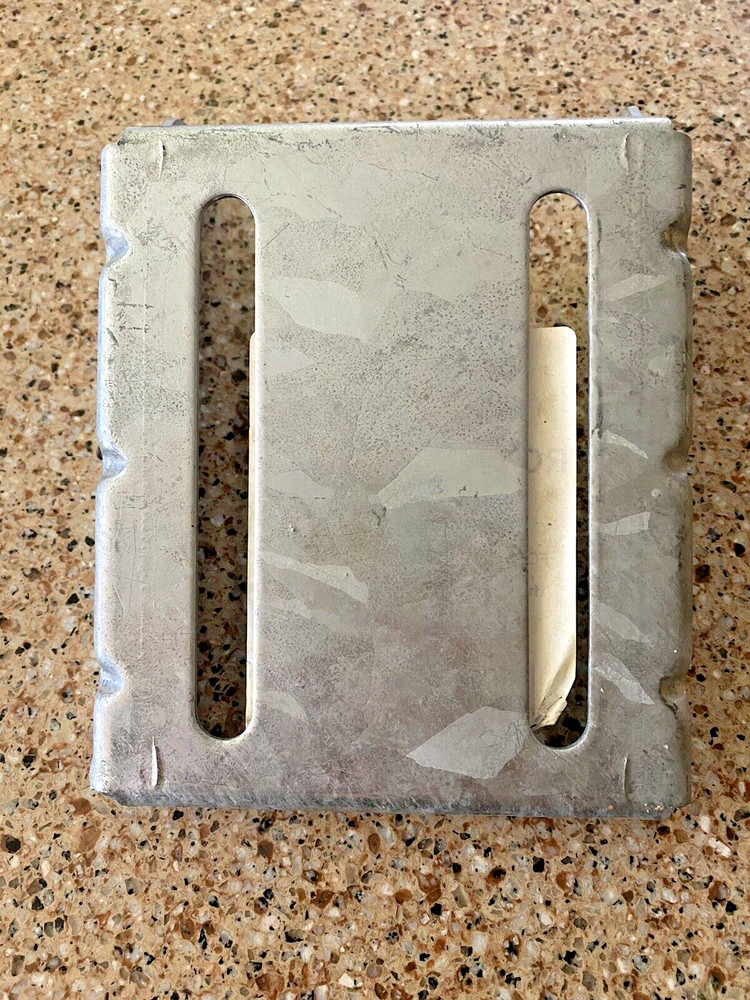 C.E. Smith Galvanized Panel Roller Bracket 10301G Holds 5” Spool Roller 1 piece