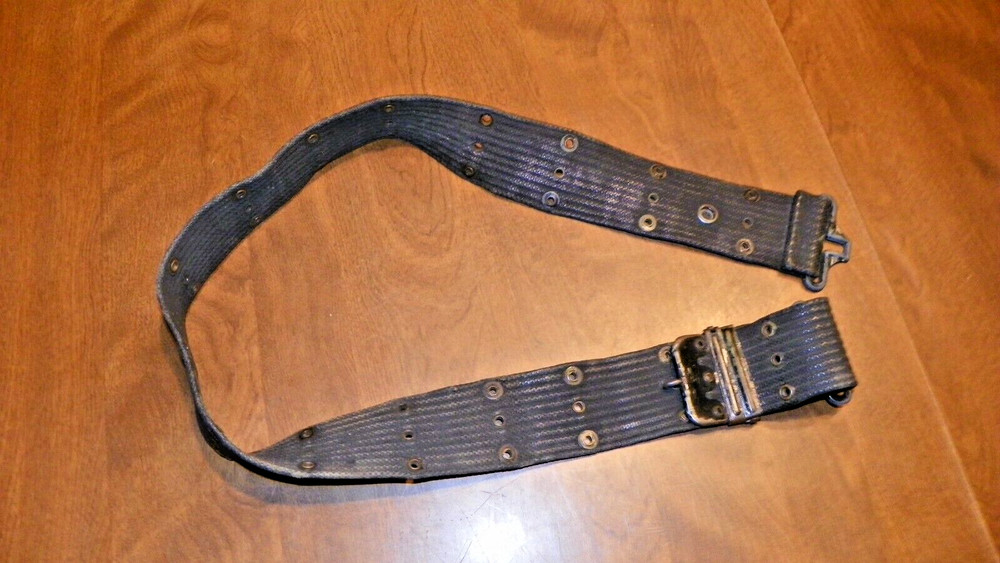 military type belt unmarked, about 38'' long
