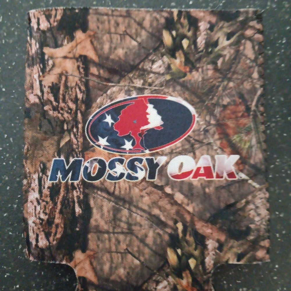 Mossy Oaks Koozie 2 Sided Retro Flat Fold Foam
