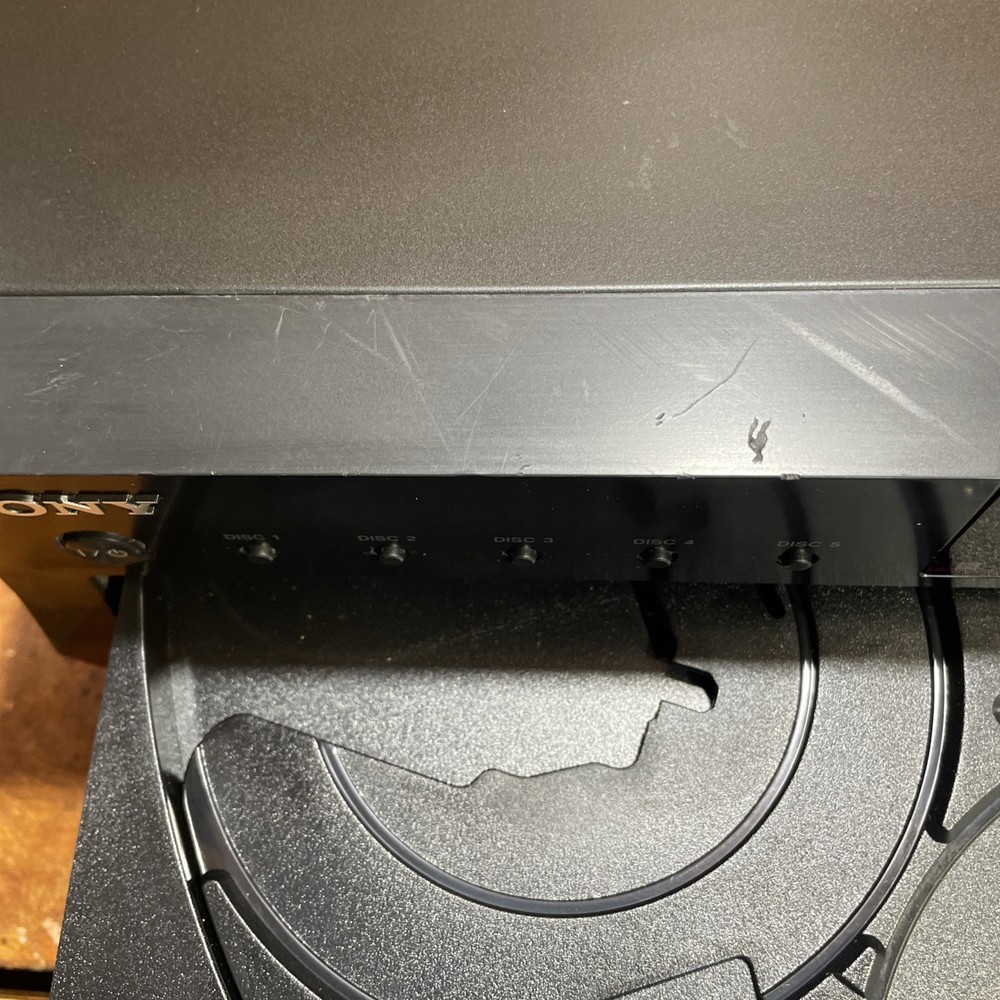 Sony CDP-CE500 5 Disc Changer USB Recorder CD Player No Remote