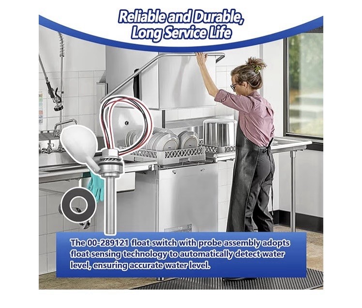 00-289121 Dishwasher Float Switch W/ Probe Assembly