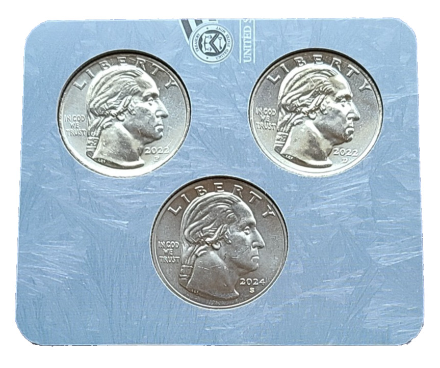 Zitkala-Sa & Mankiller Quarter Set - Native American!