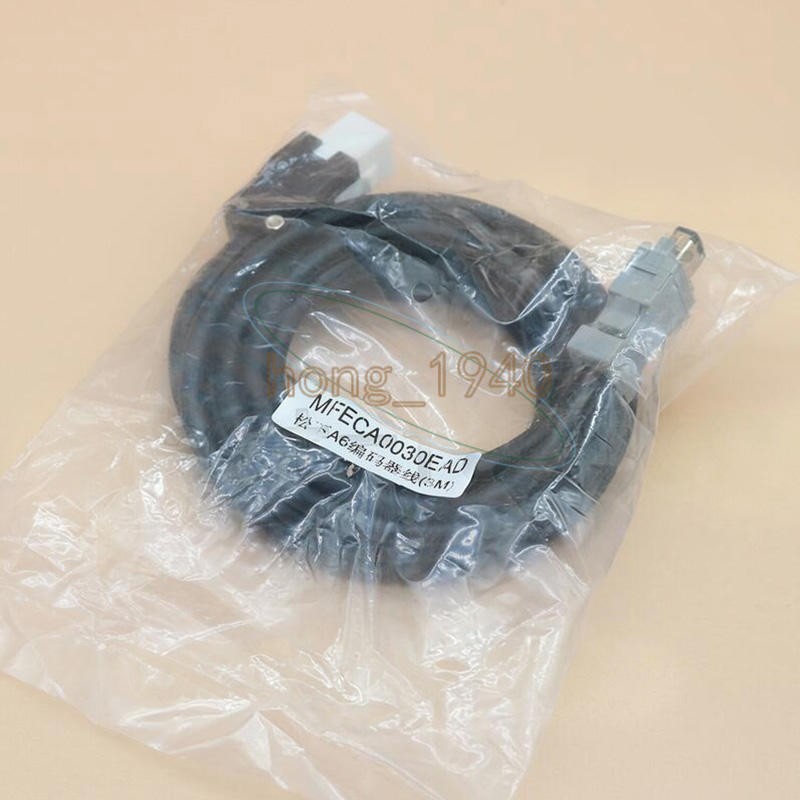 ONE For Panasonic MFECA0030EAD A6 Servo Motor Encoder Cable 3M NEW