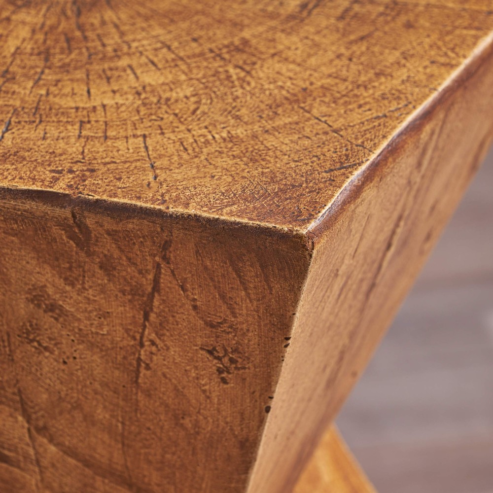 Christopher Knight Home Jerod Light-Weight Concrete Accent Table Natural
