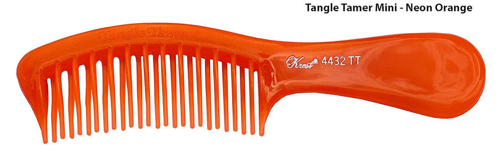 Teal Tangle Tamer Curved Tooth Comb