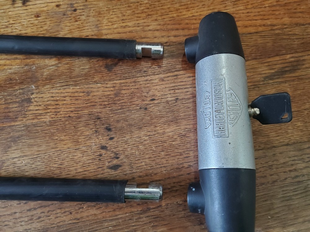 Harley Davidson Black U-Lock Kryptonite 46093-98 Wheel lock
