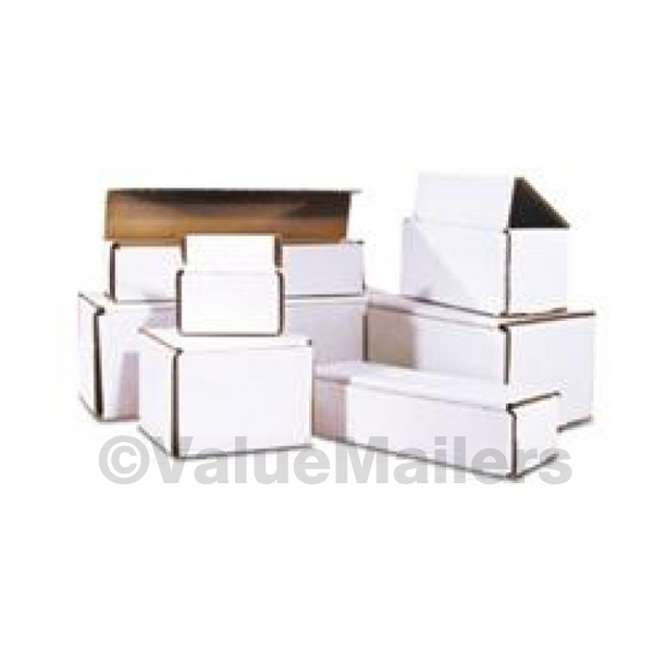 50 - 5x3x2 White Corrugated Shipping Mailer Packing Box Boxes