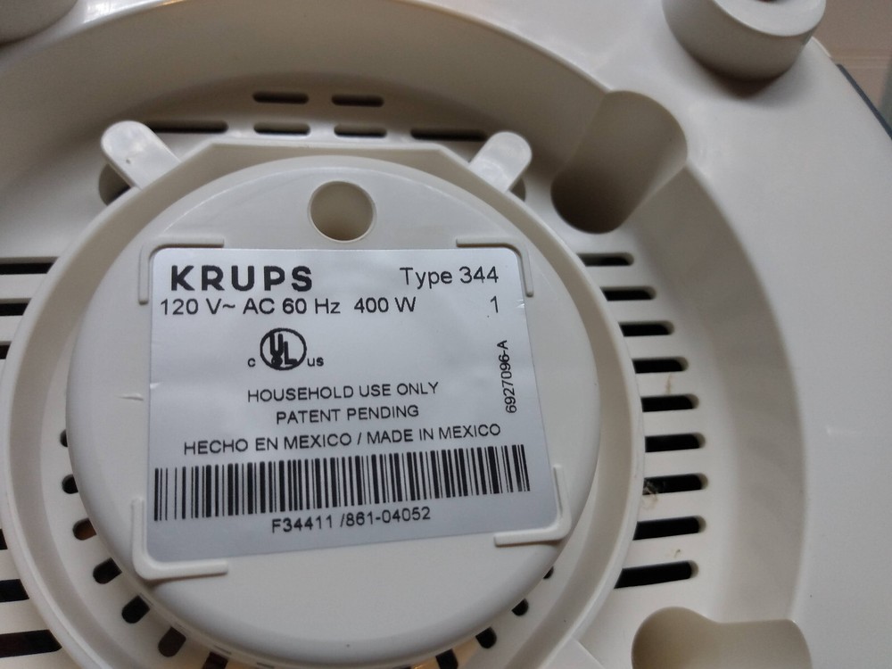 Krups PowerXL6 Combi 50 oz Blender Variable Speed & Food Processor Attachment